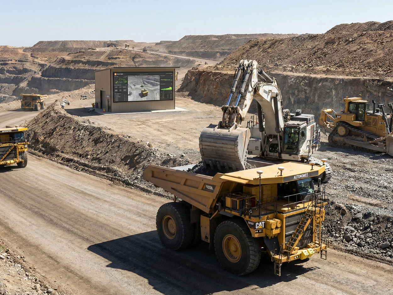 Advanced HEMM Deployment in Open Cast Mine